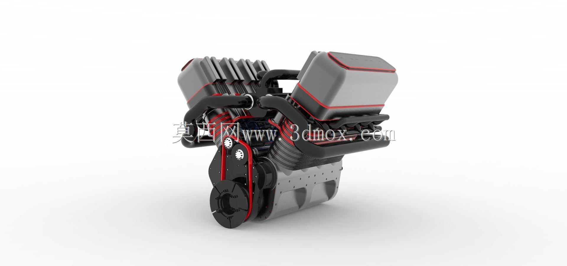 V8发动机汽车TBO电机