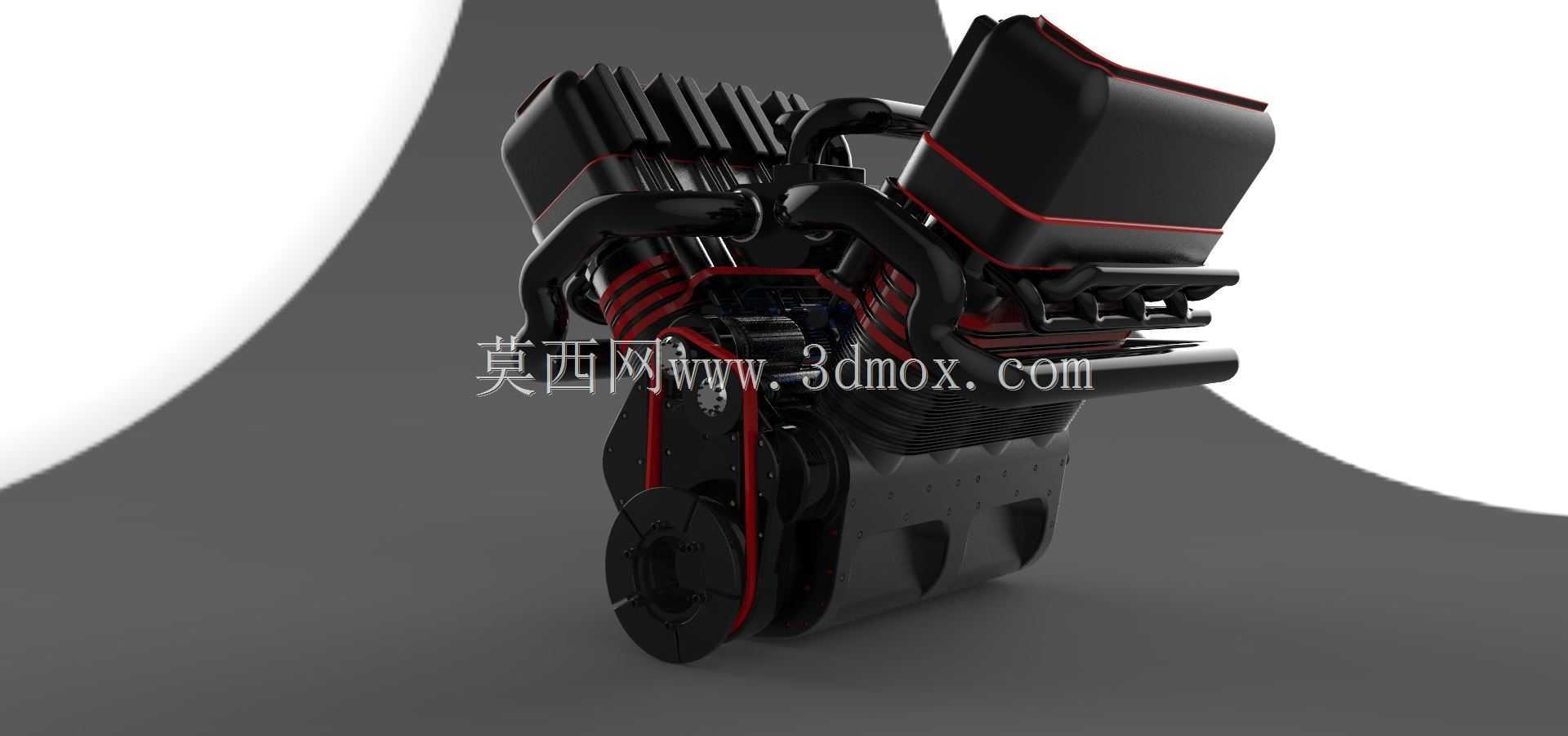 V8发动机汽车TBO电机