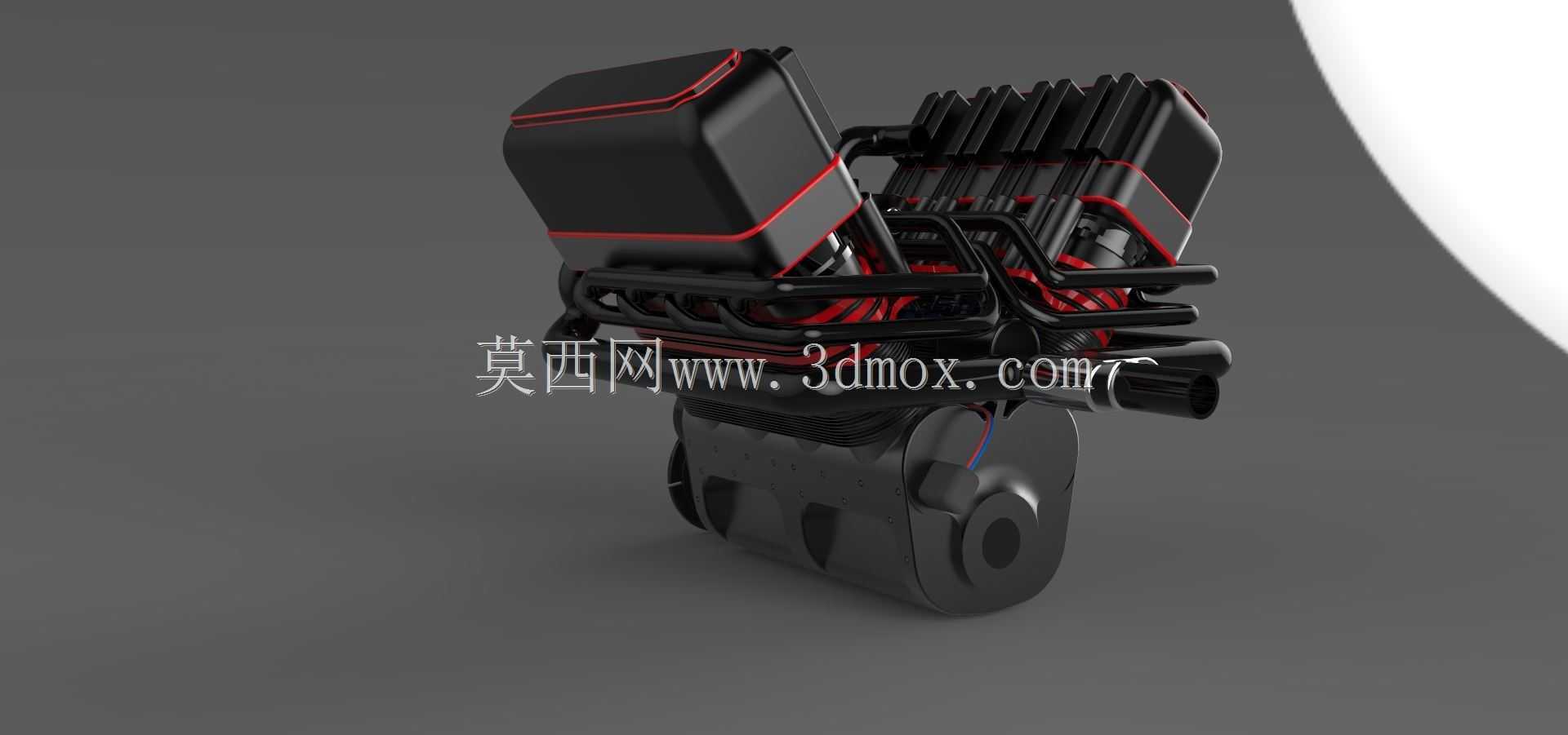 V8发动机汽车TBO电机