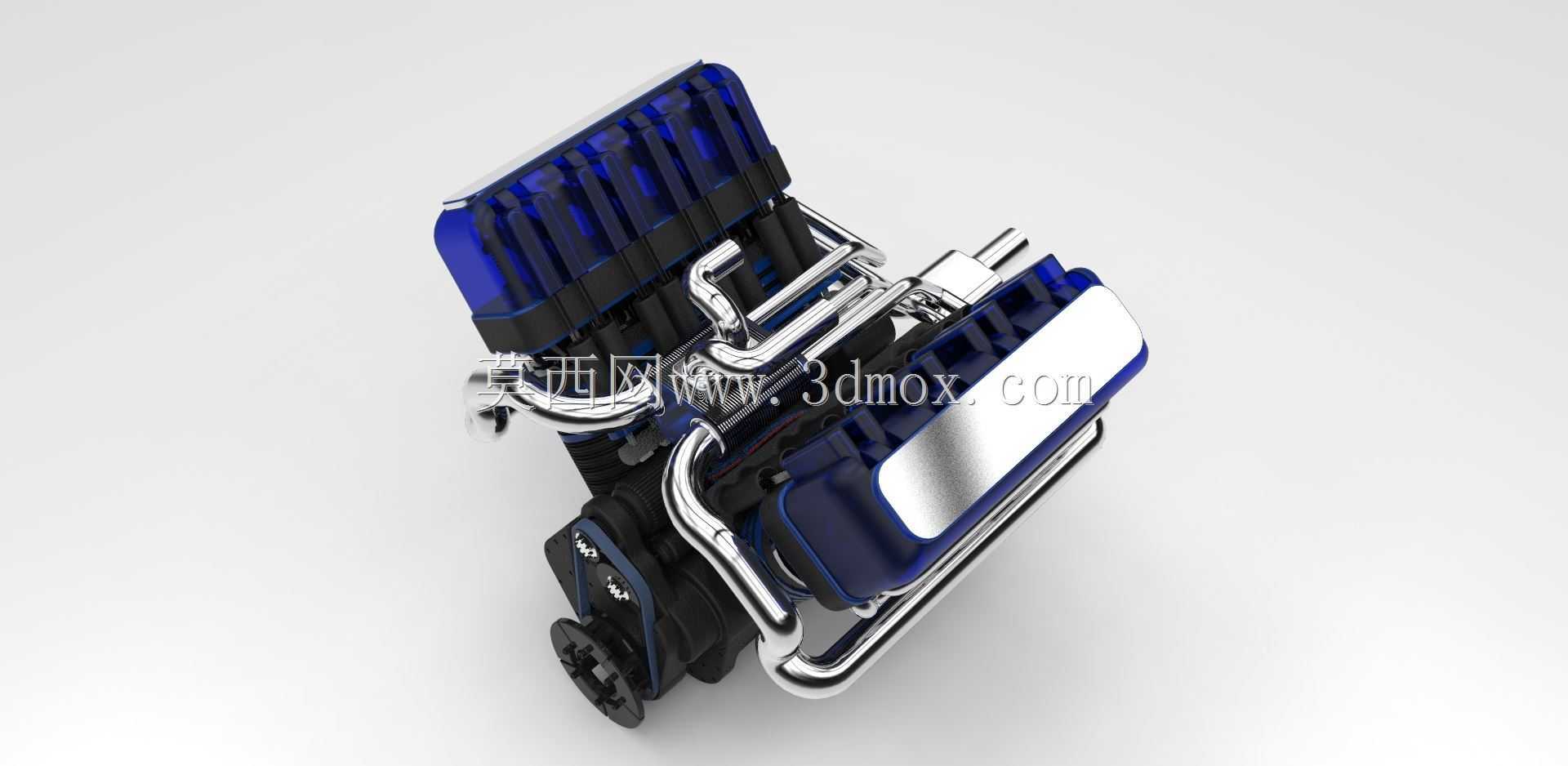 V8发动机汽车TBO电机