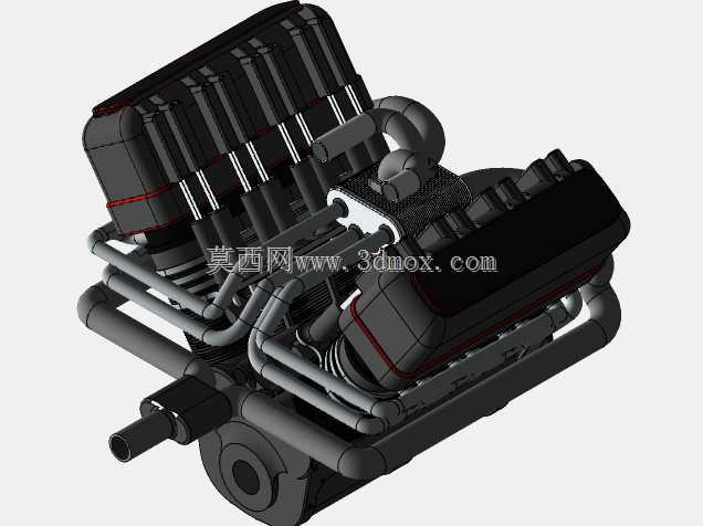 V8发动机汽车TBO电机