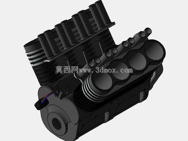 V8发动机汽车TBO电机