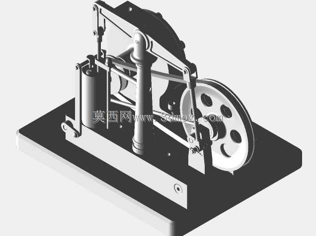 卧式横梁离心泵蒸汽机