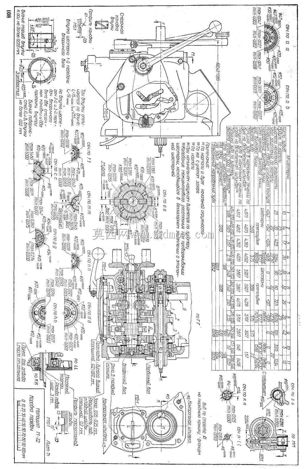 M72摩托车项目图纸要求