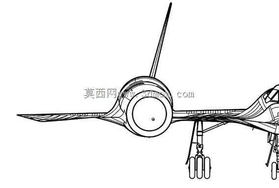SR-71黑鸟侦察机