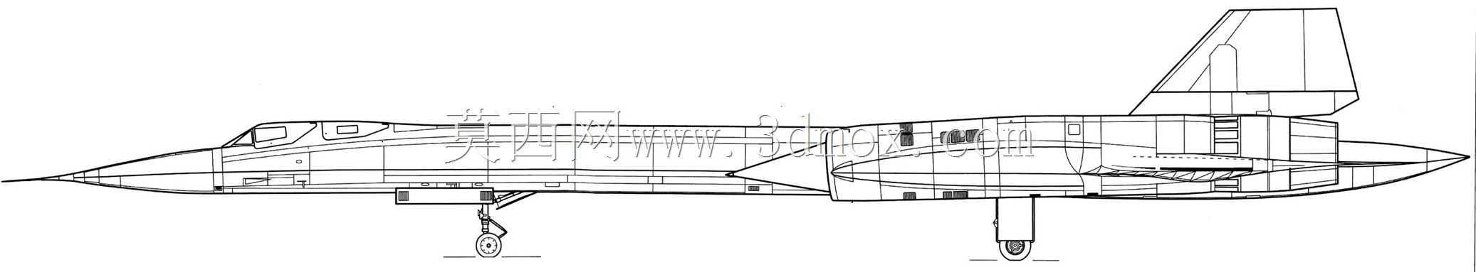 SR-71黑鸟侦察机