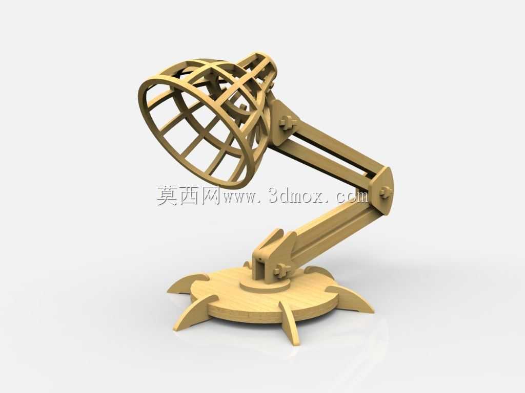胶合板立灯