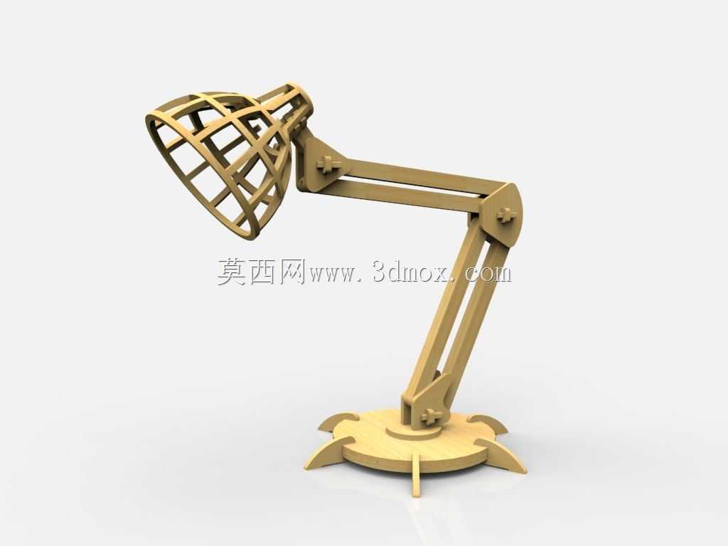 胶合板立灯
