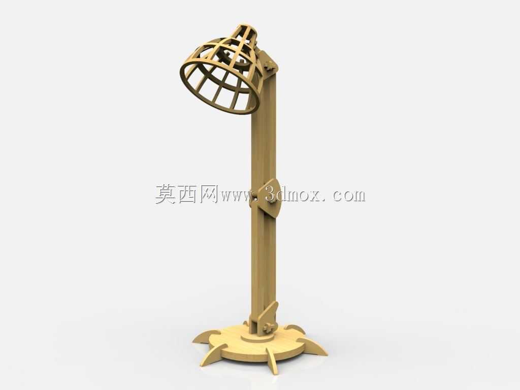 胶合板立灯