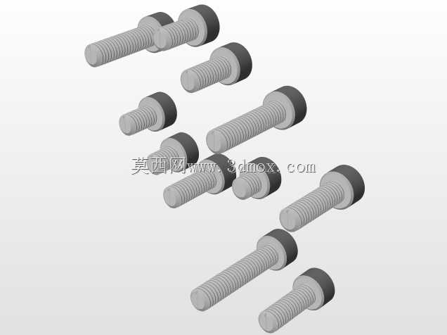 所有M6 SH标准螺钉、M6六角螺母和M6螺钉的平垫圈