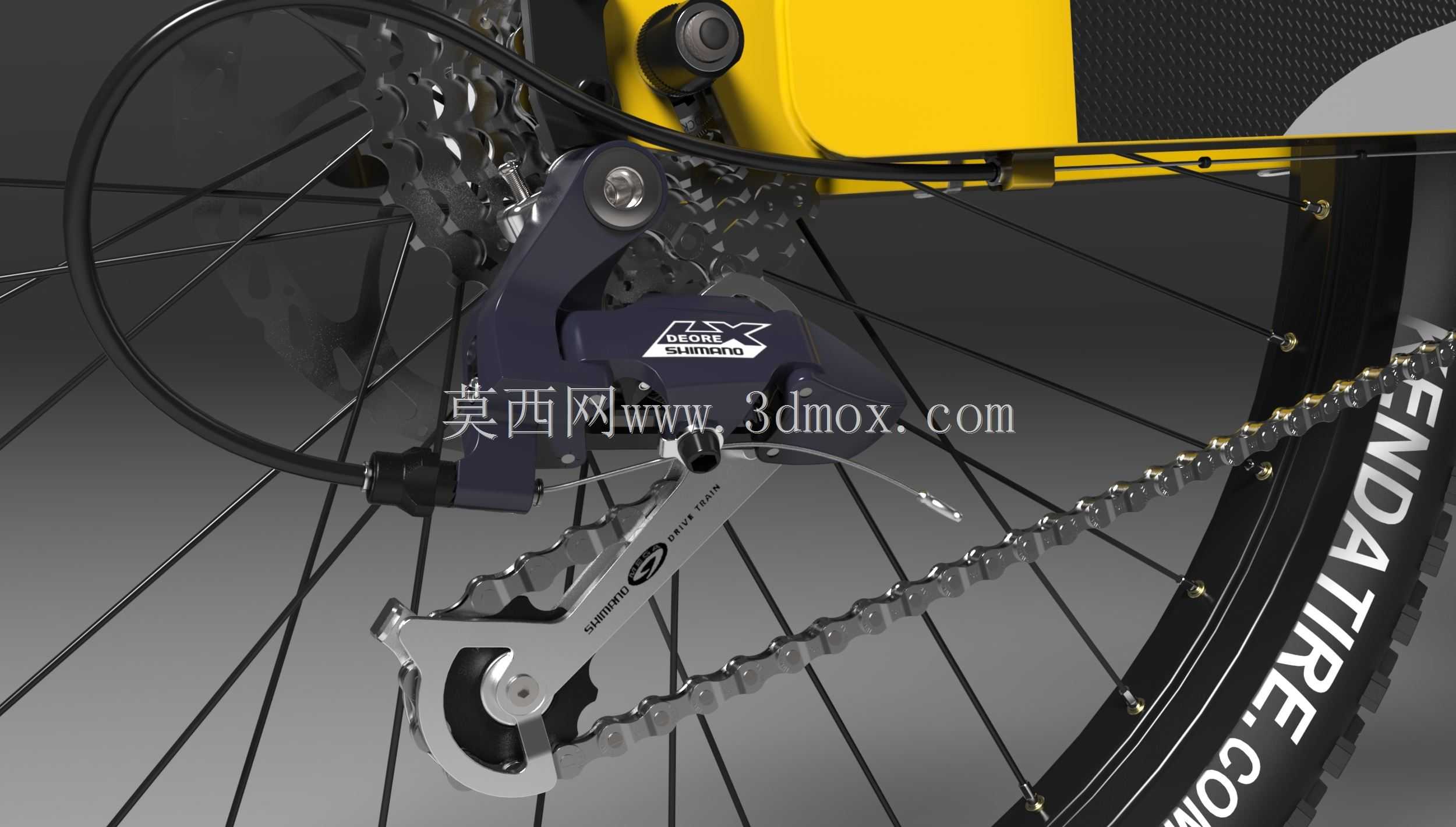 LX Deore后拨链器