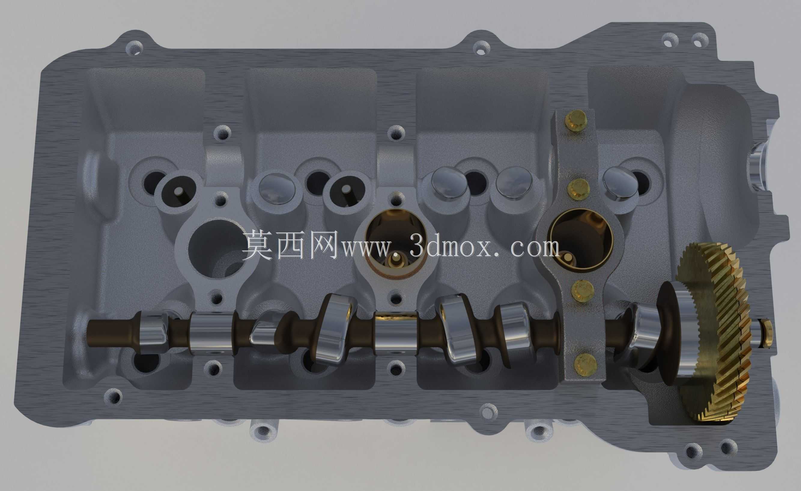 奇瑞SCR372双顶置凸轮轴发动机(约翰迪尔盖特825i)