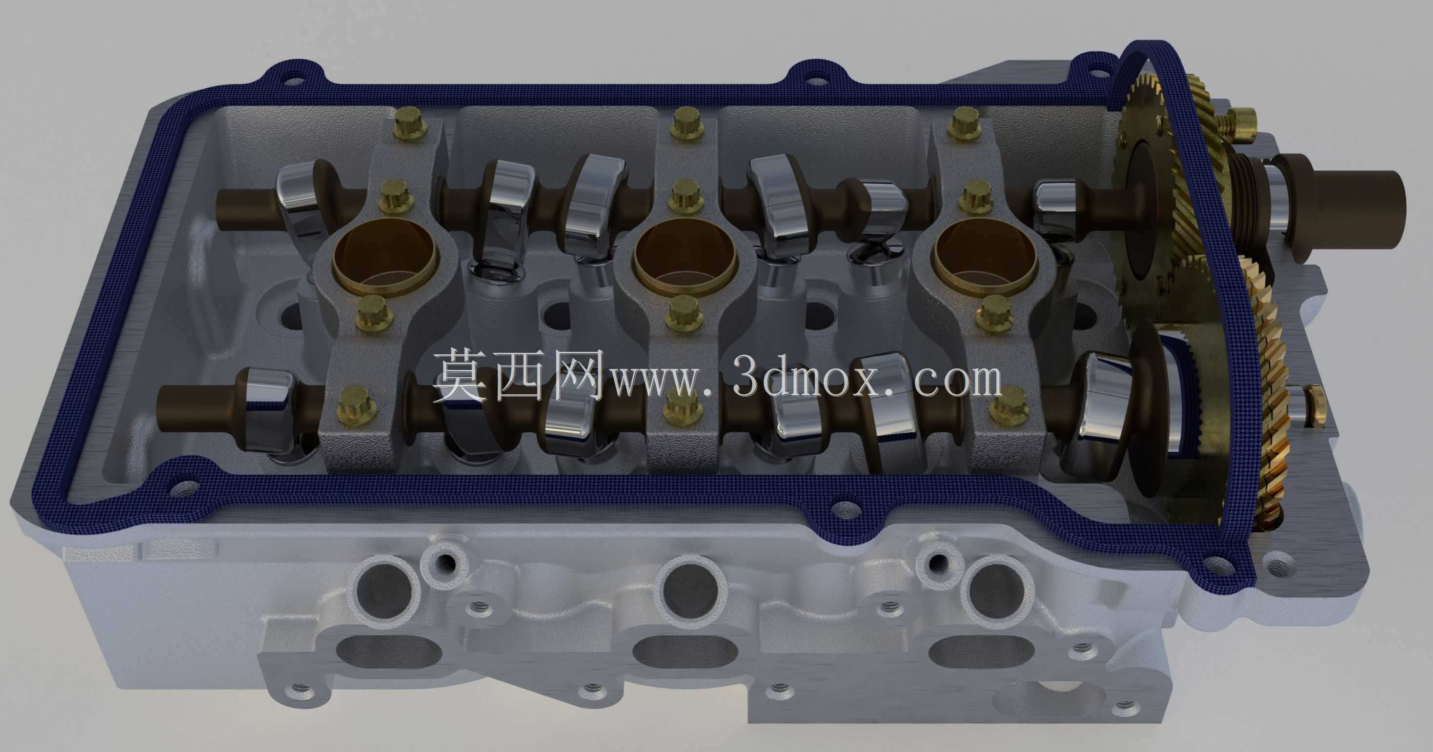 奇瑞SCR372双顶置凸轮轴发动机(约翰迪尔盖特825i)