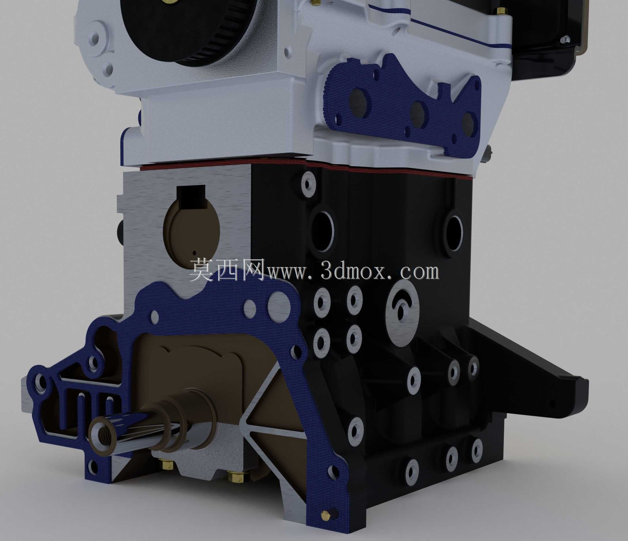 奇瑞SCR372双顶置凸轮轴发动机(约翰迪尔盖特825i)