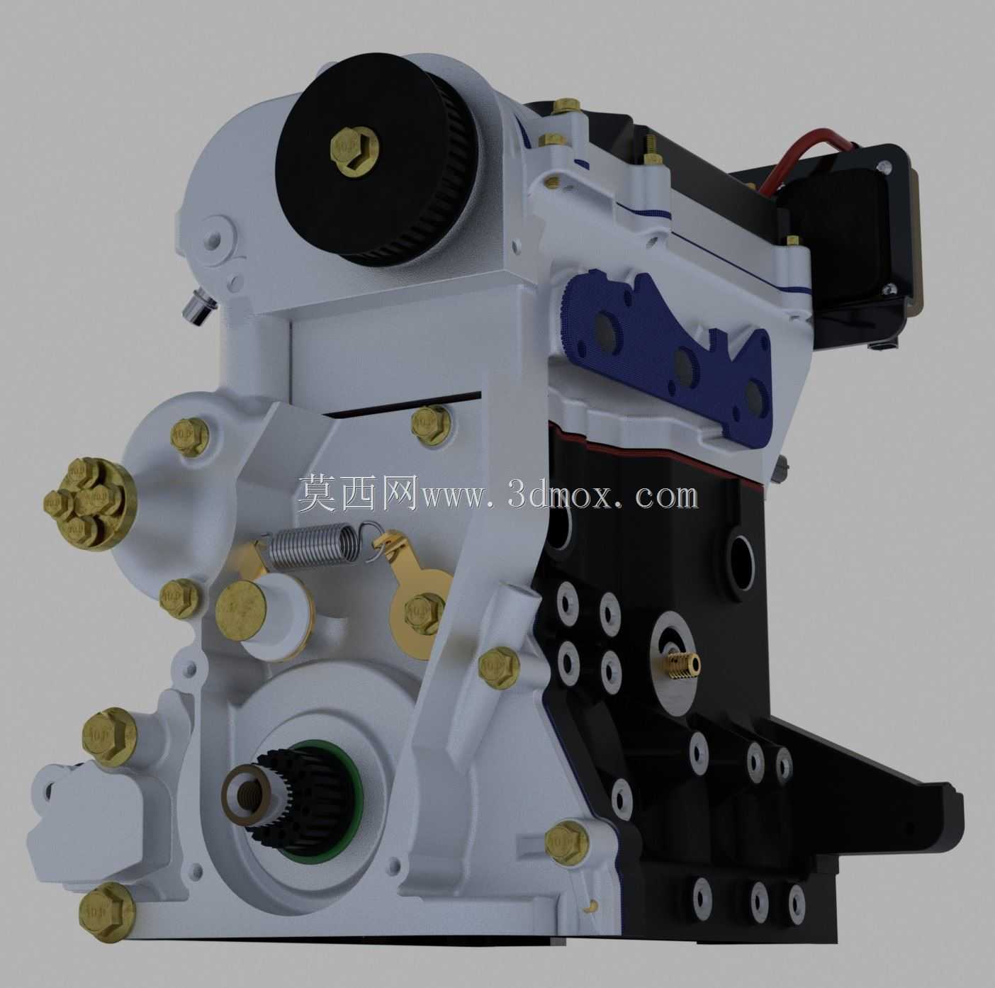奇瑞SCR372双顶置凸轮轴发动机(约翰迪尔盖特825i)