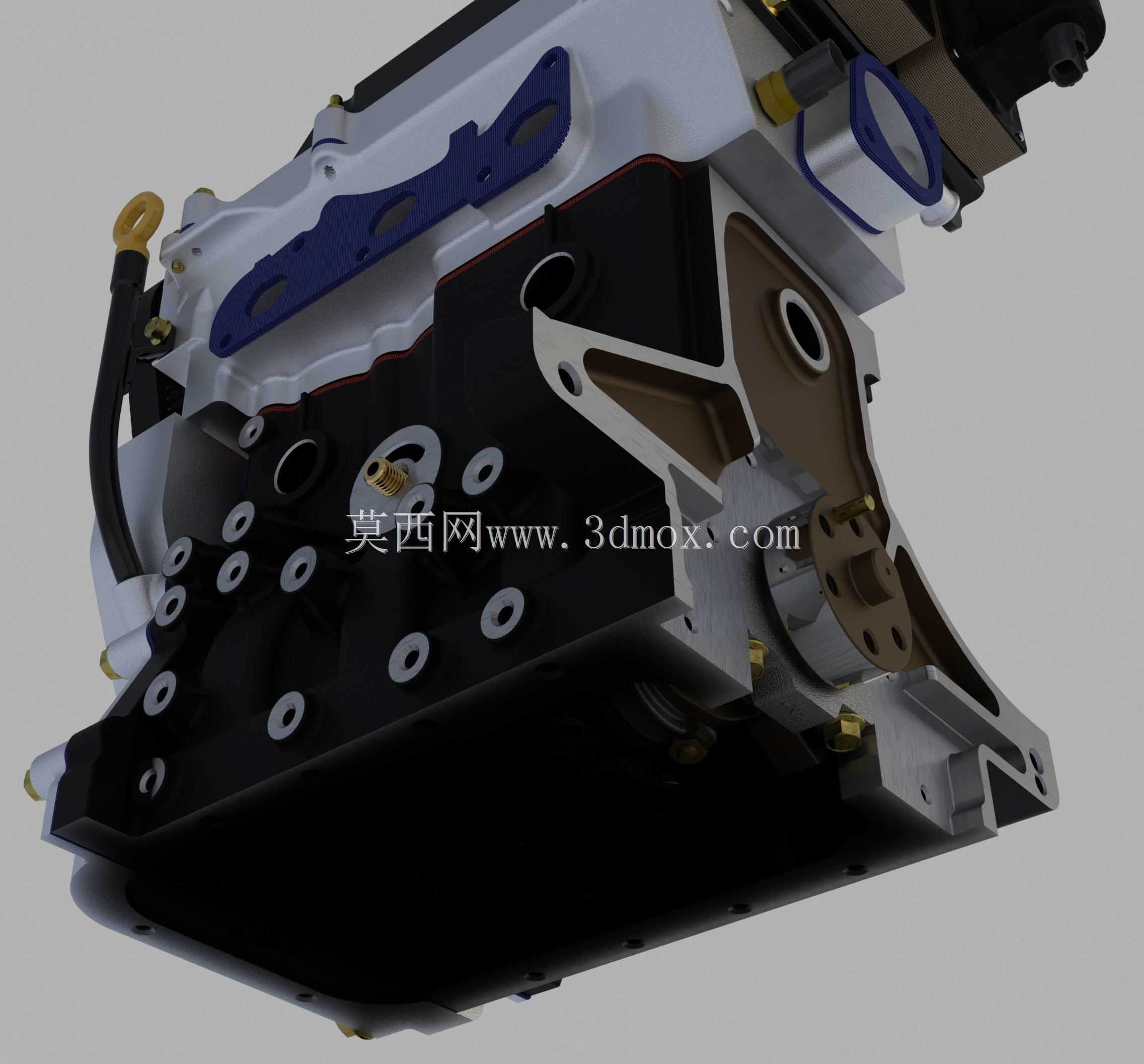 奇瑞SCR372双顶置凸轮轴发动机(约翰迪尔盖特825i)