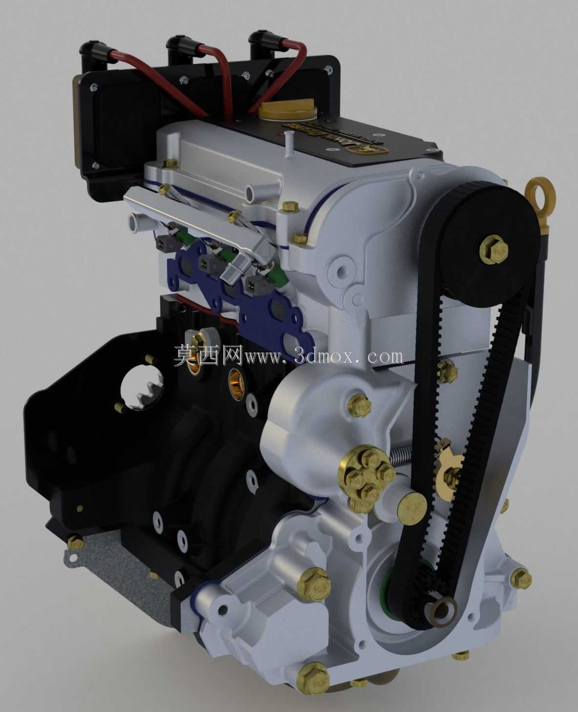 奇瑞SCR372双顶置凸轮轴发动机(约翰迪尔盖特825i)