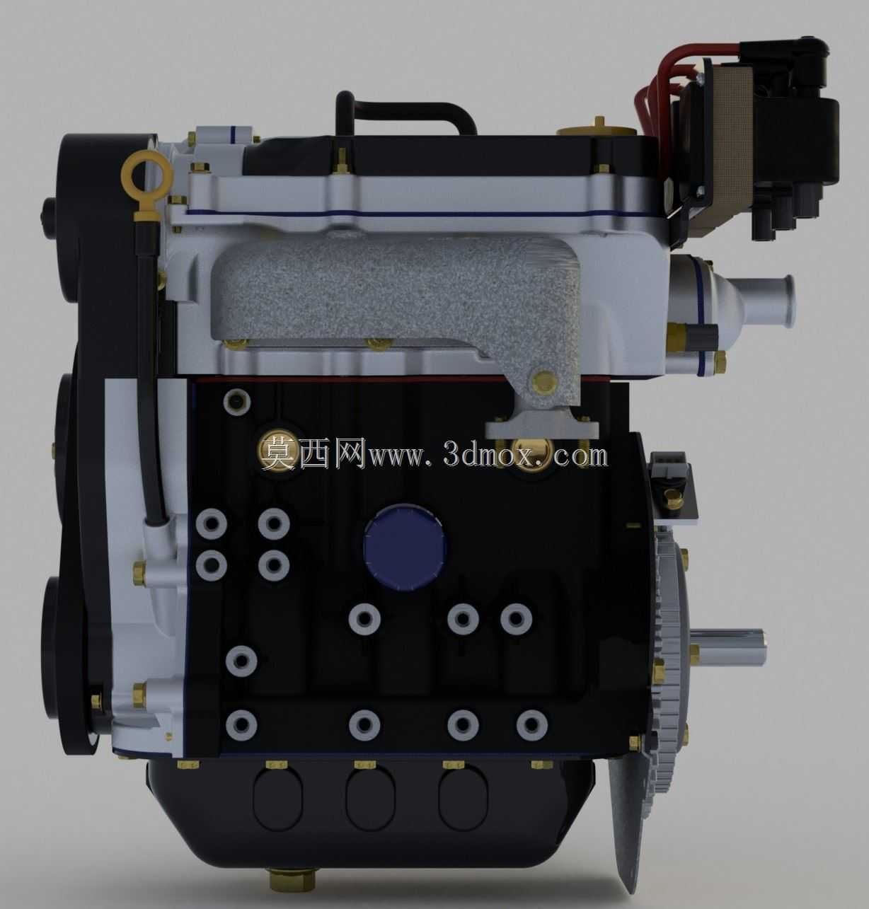 奇瑞SCR372双顶置凸轮轴发动机(约翰迪尔盖特825i)