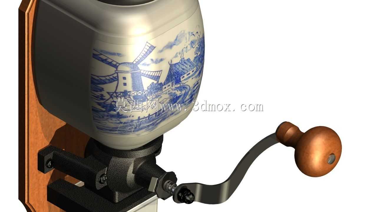 老式荷兰咖啡研磨机-代尔夫特