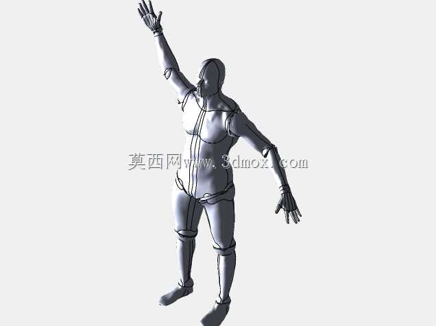 假人男性