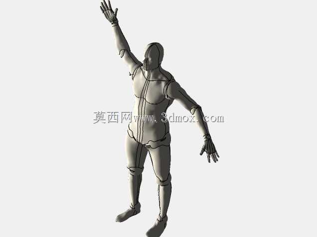 假人男性