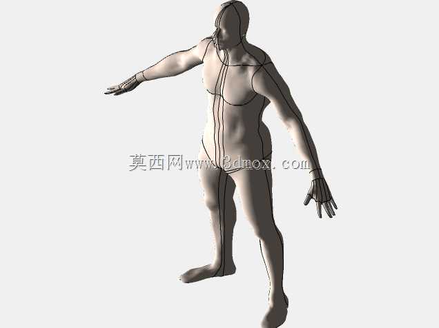 假人男性