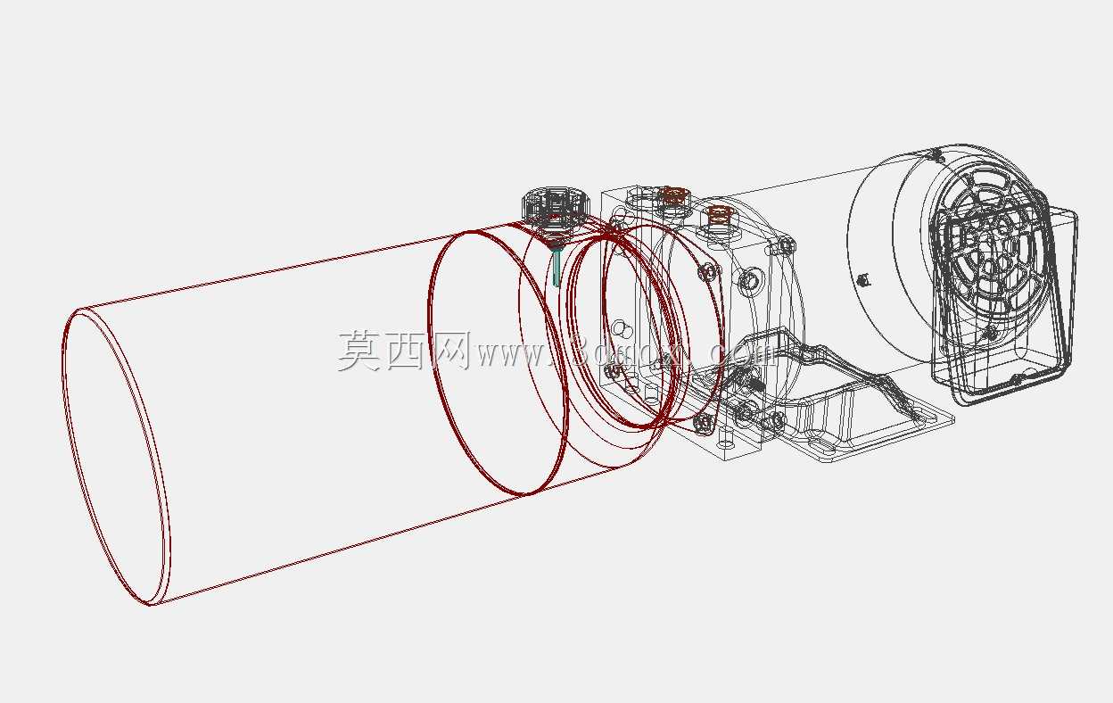 2HP电源装置(渲染挑战)