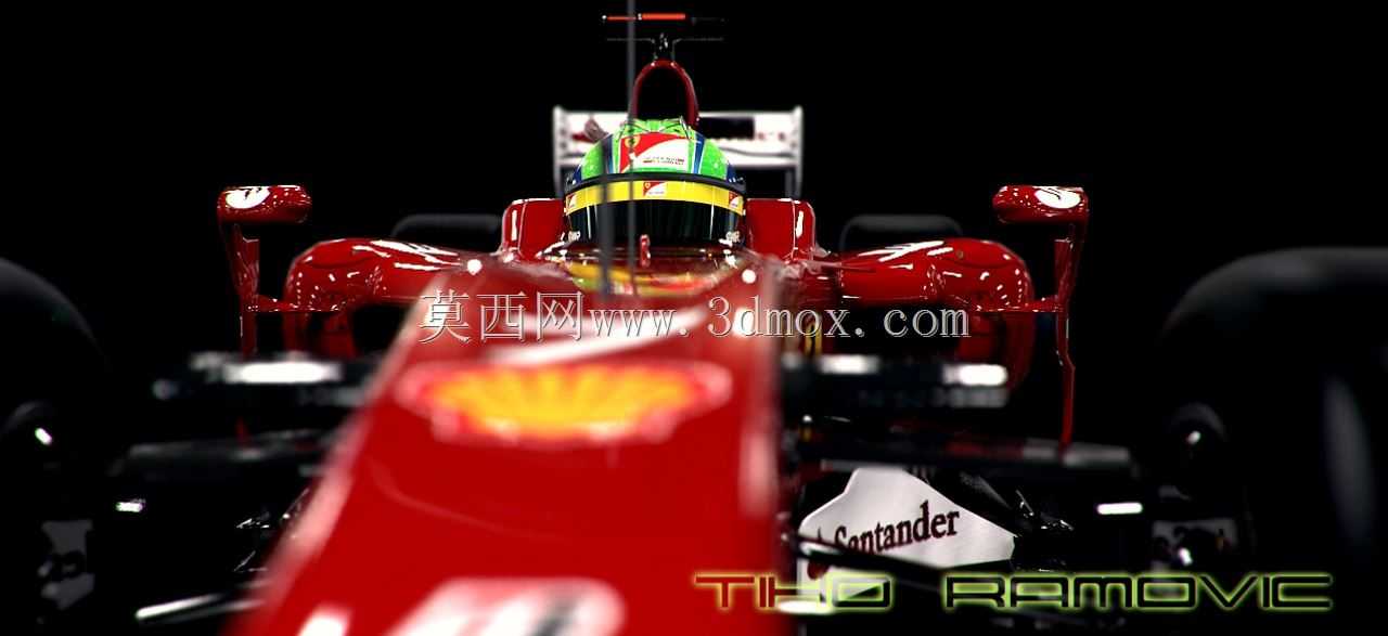 F1 SF1 Felipe Massa头盔