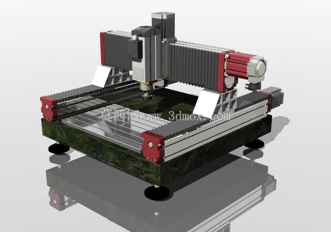 带第四轴的3D CNC