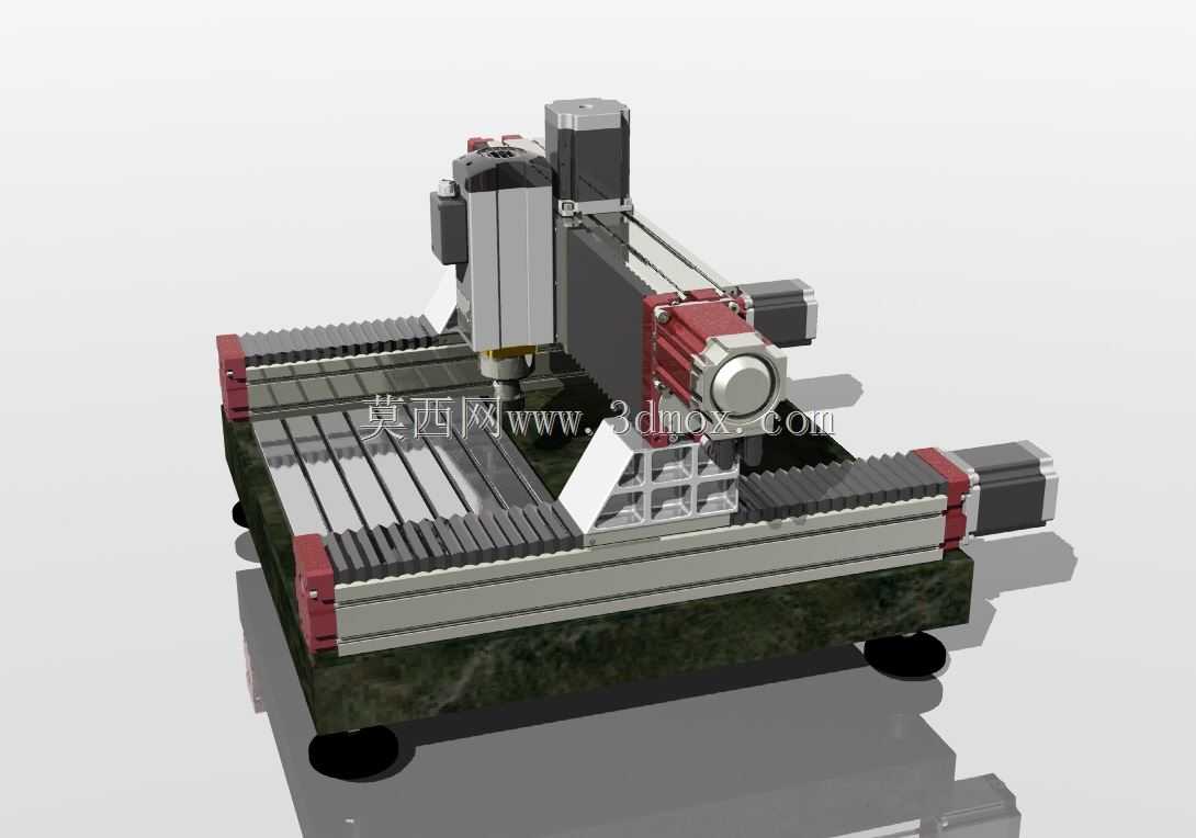 带第四轴的3D CNC