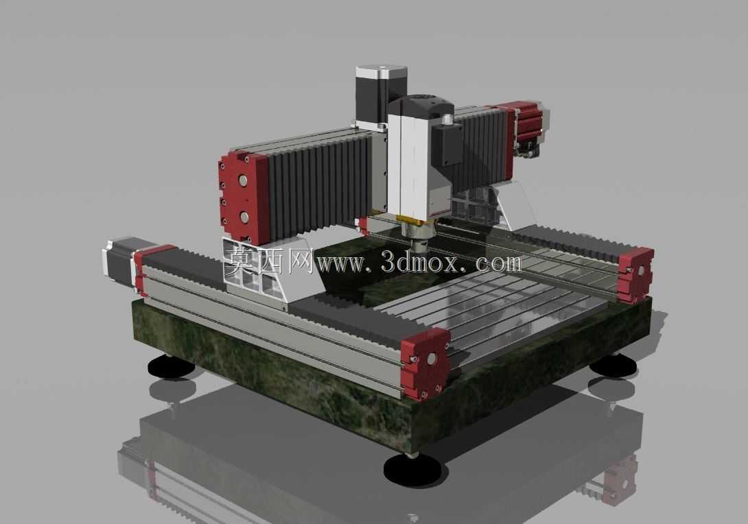 带第四轴的3D CNC