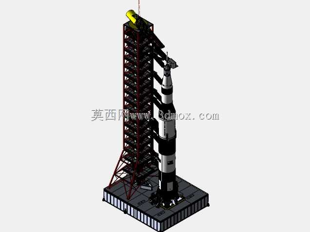 土星五号火箭和移动发射平台