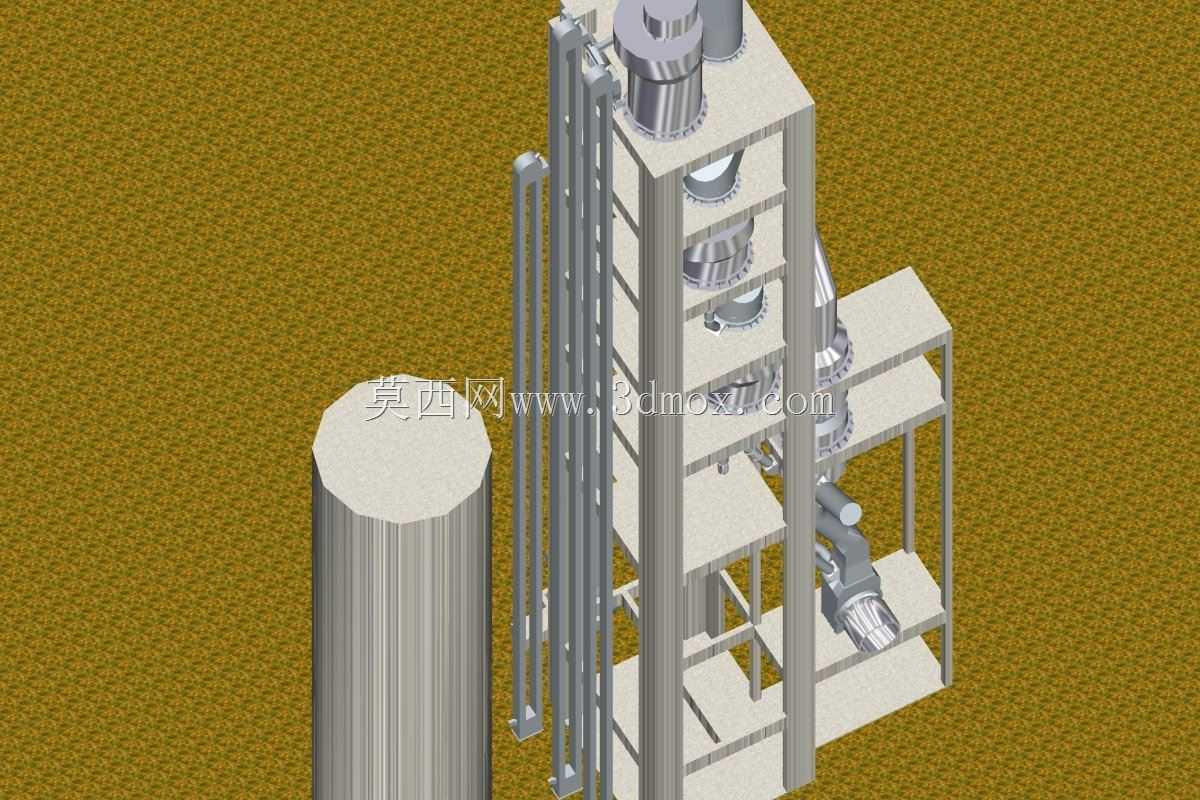 窑料\u0026 6级旋风预热器