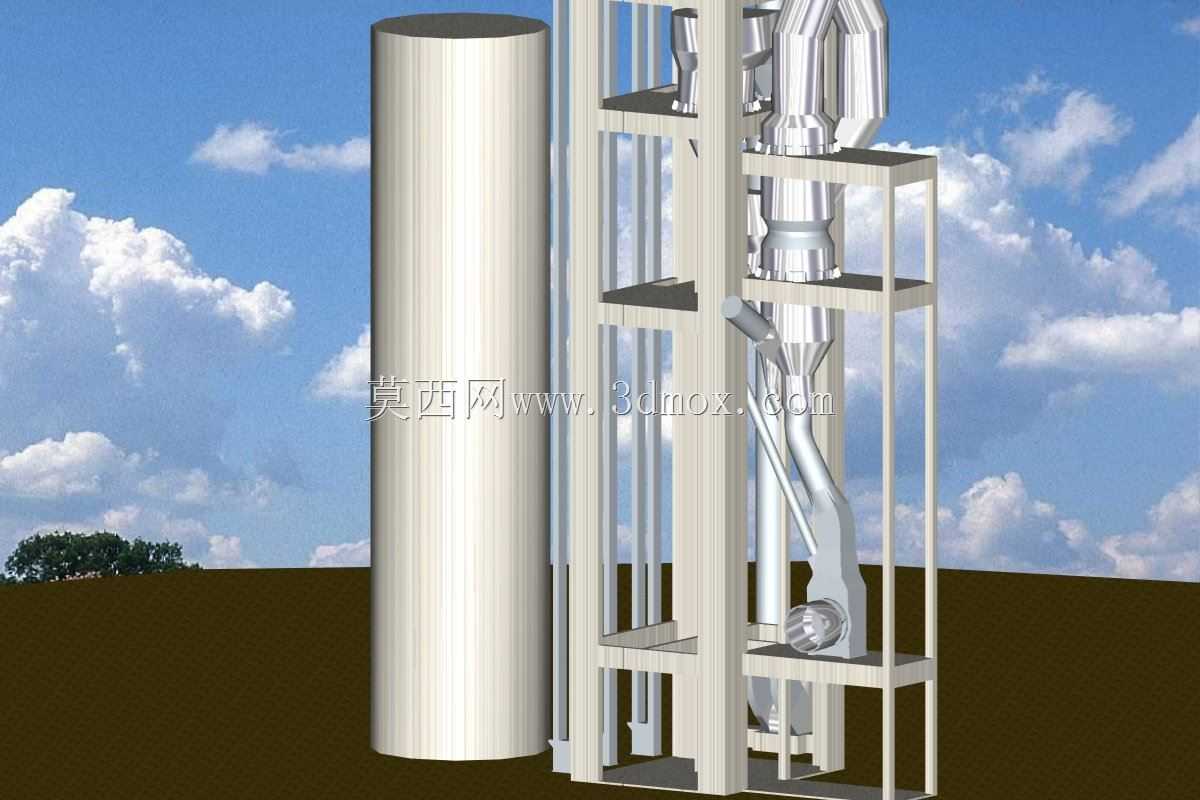 窑料\u0026 6级旋风预热器