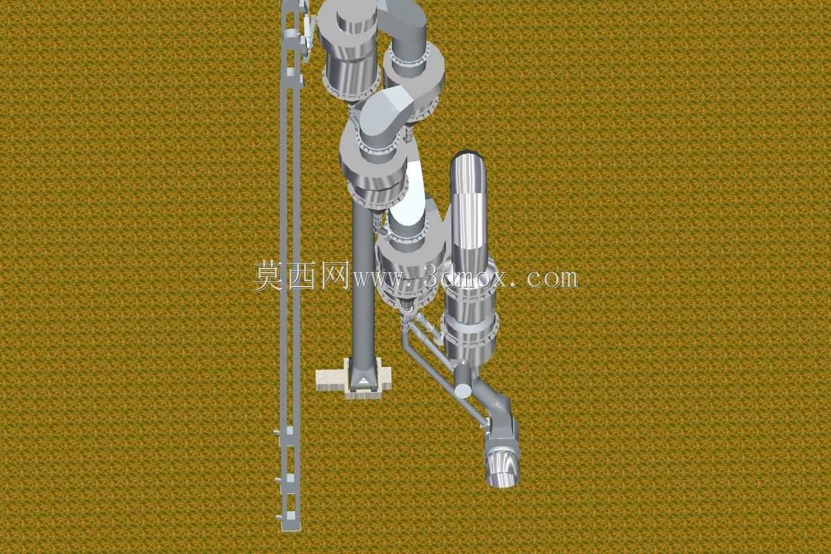 窑料\u0026 6级旋风预热器