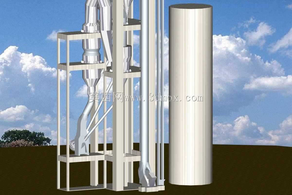 窑料\u0026 6级旋风预热器