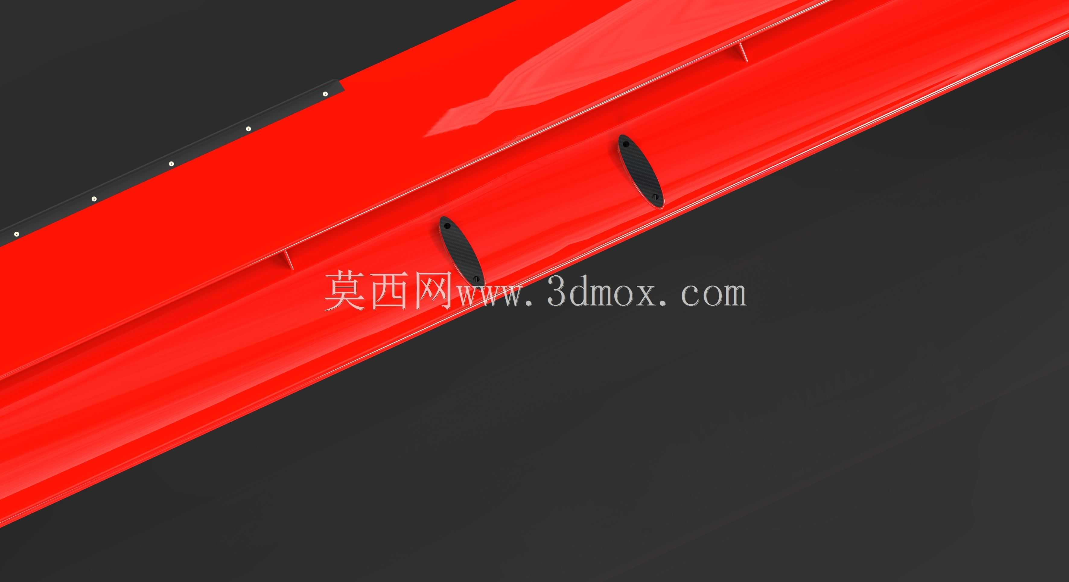 LMP1后翼子板组件