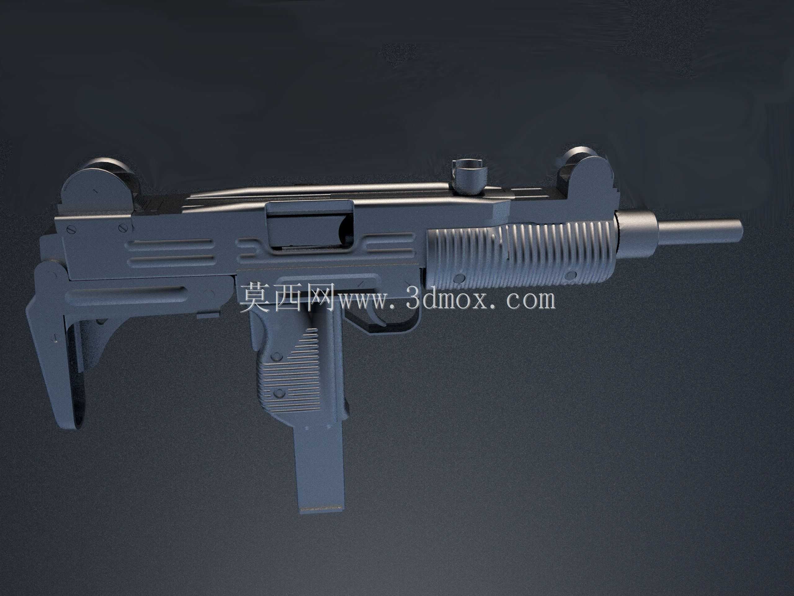 乌兹冲锋枪9mm
