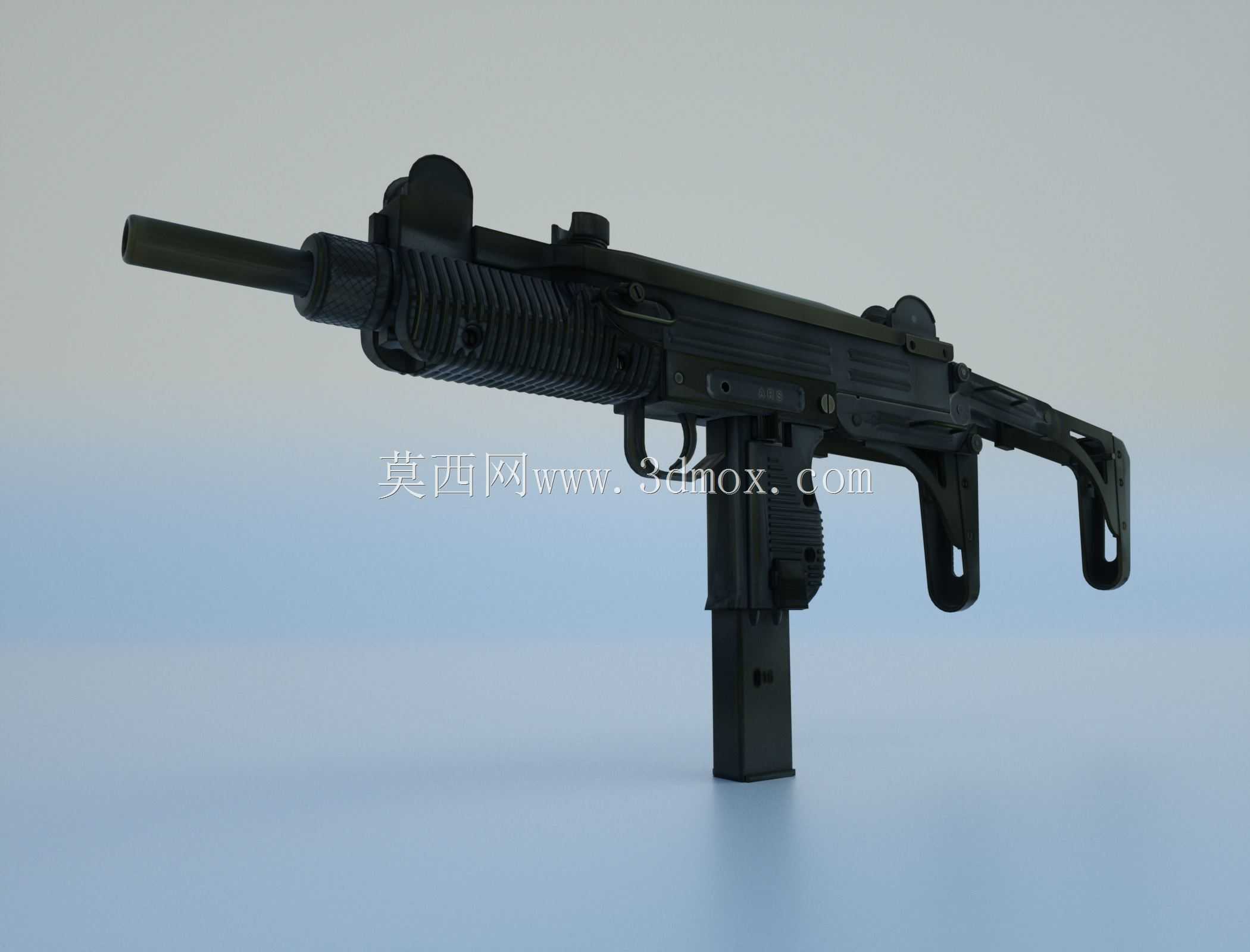 乌兹冲锋枪9mm
