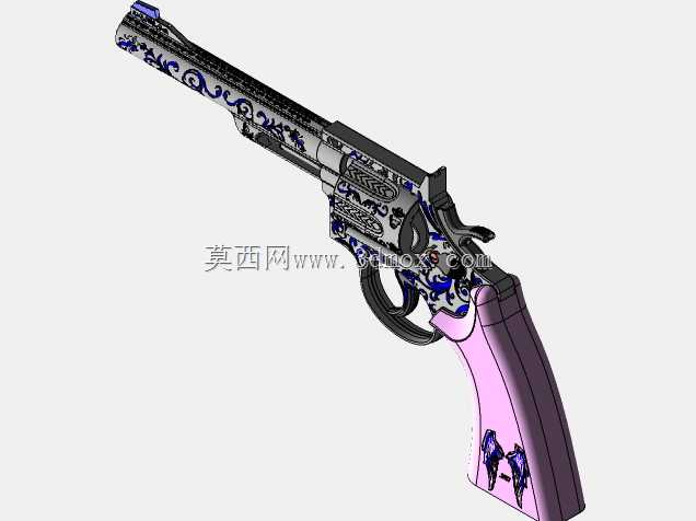 Smith\u0026 Wesson 357 Magnum,型号19-4,COSTUM