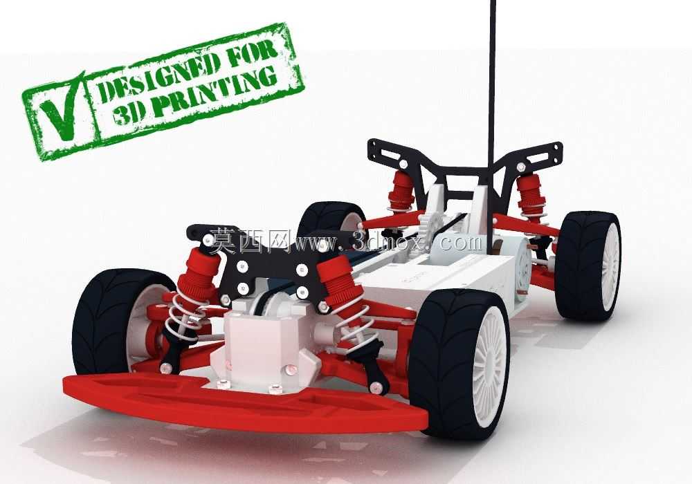 OpenRC 1:10四驱旅行概念车(可3D打印)