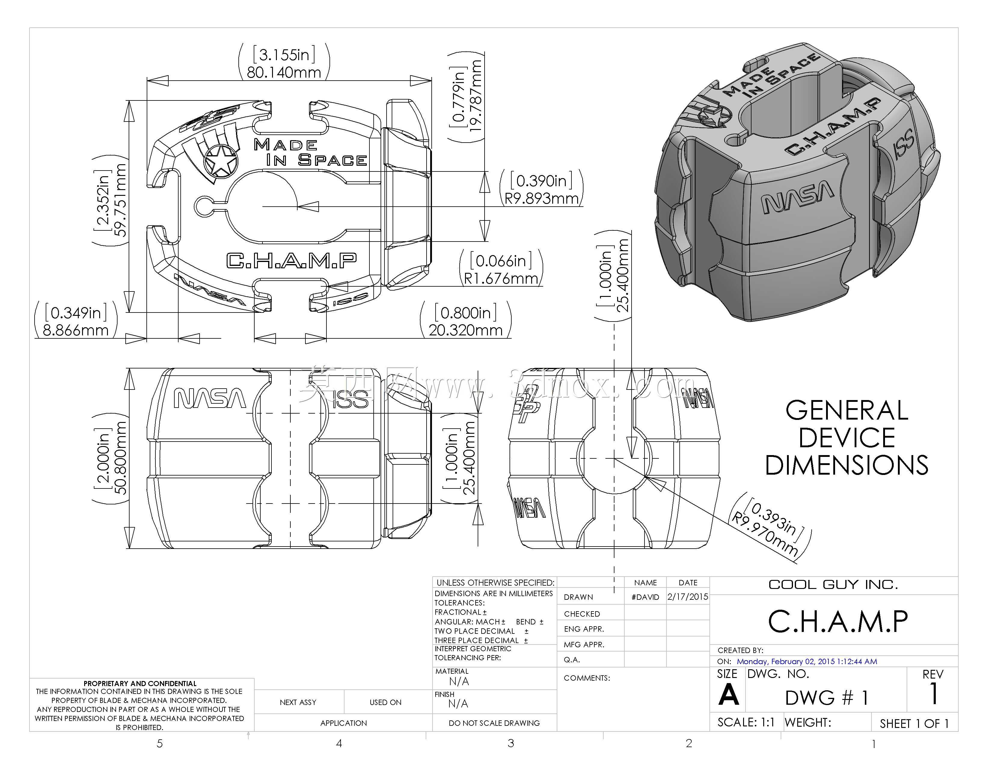NASA C.H.A.M.P入口