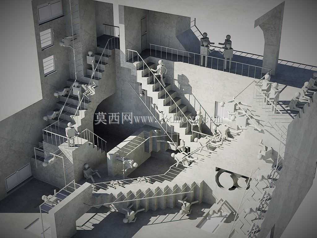 3d错觉(选择你的道路)
