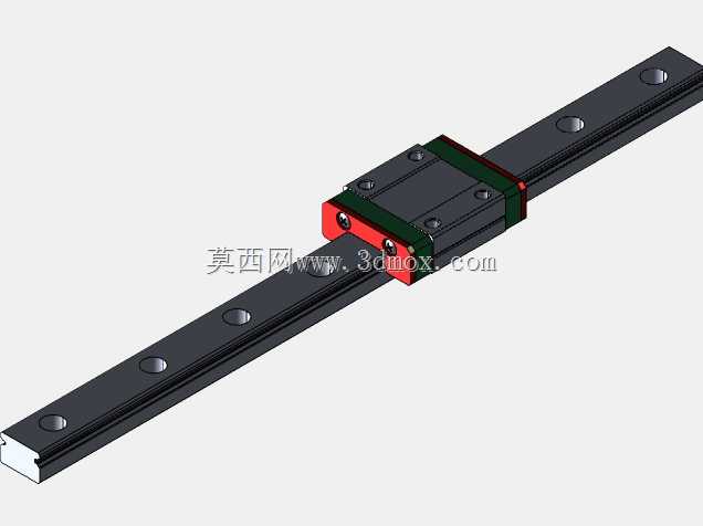 MGN12线性导轨组件,可配置的导轨长度为100 mm至2000 mm,增量为50 mm