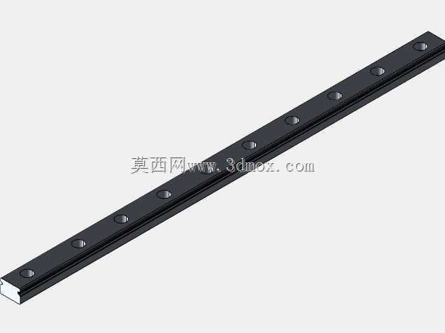 MGN12线性导轨组件,可配置的导轨长度为100 mm至2000 mm,增量为50 mm