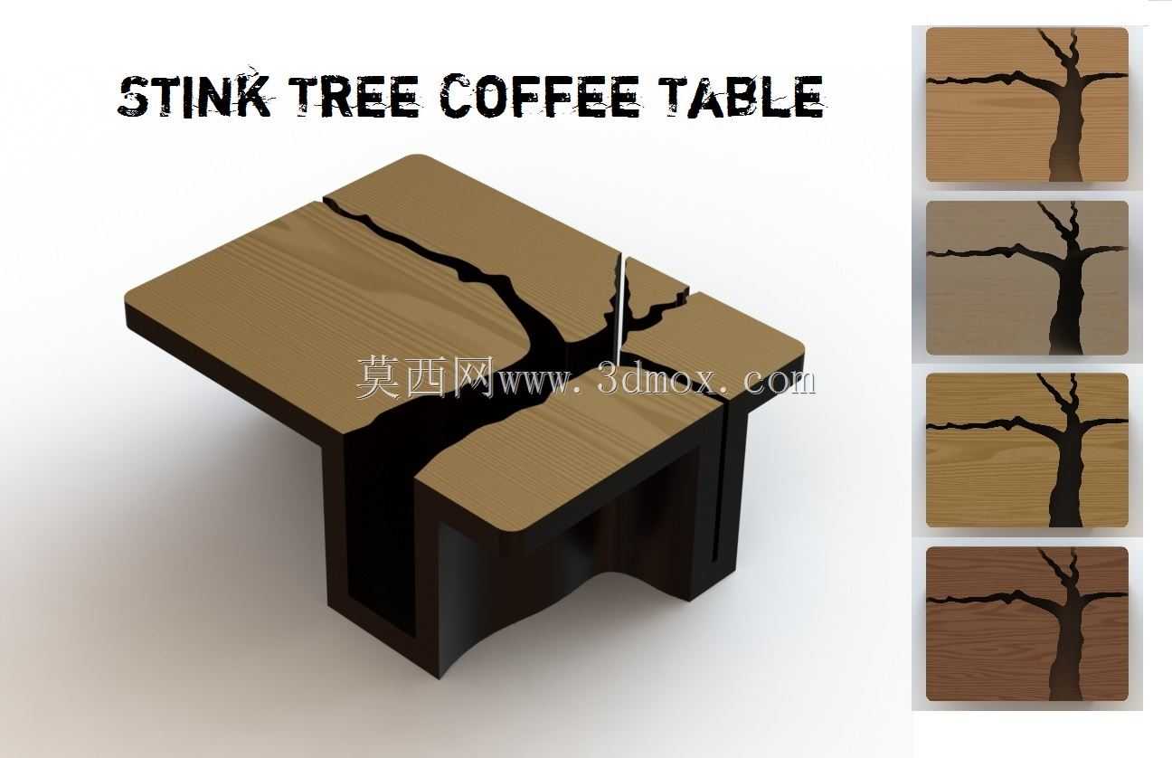 臭树咖啡桌