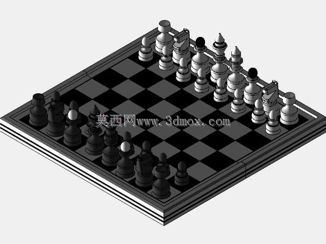 国际象棋(SolidWorks 2012)