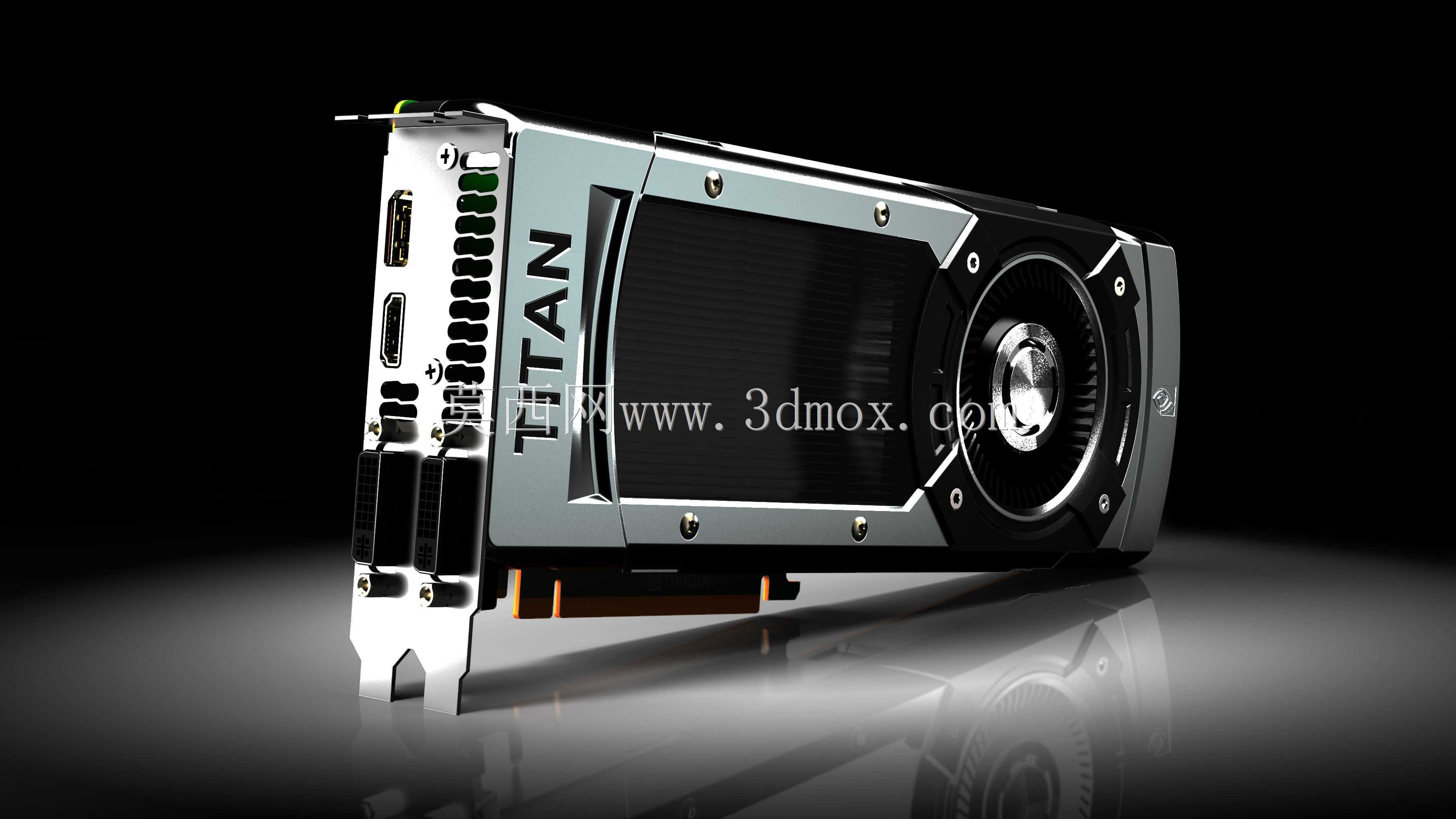NVIDIA Geforce GTX Titan Solidworks模型