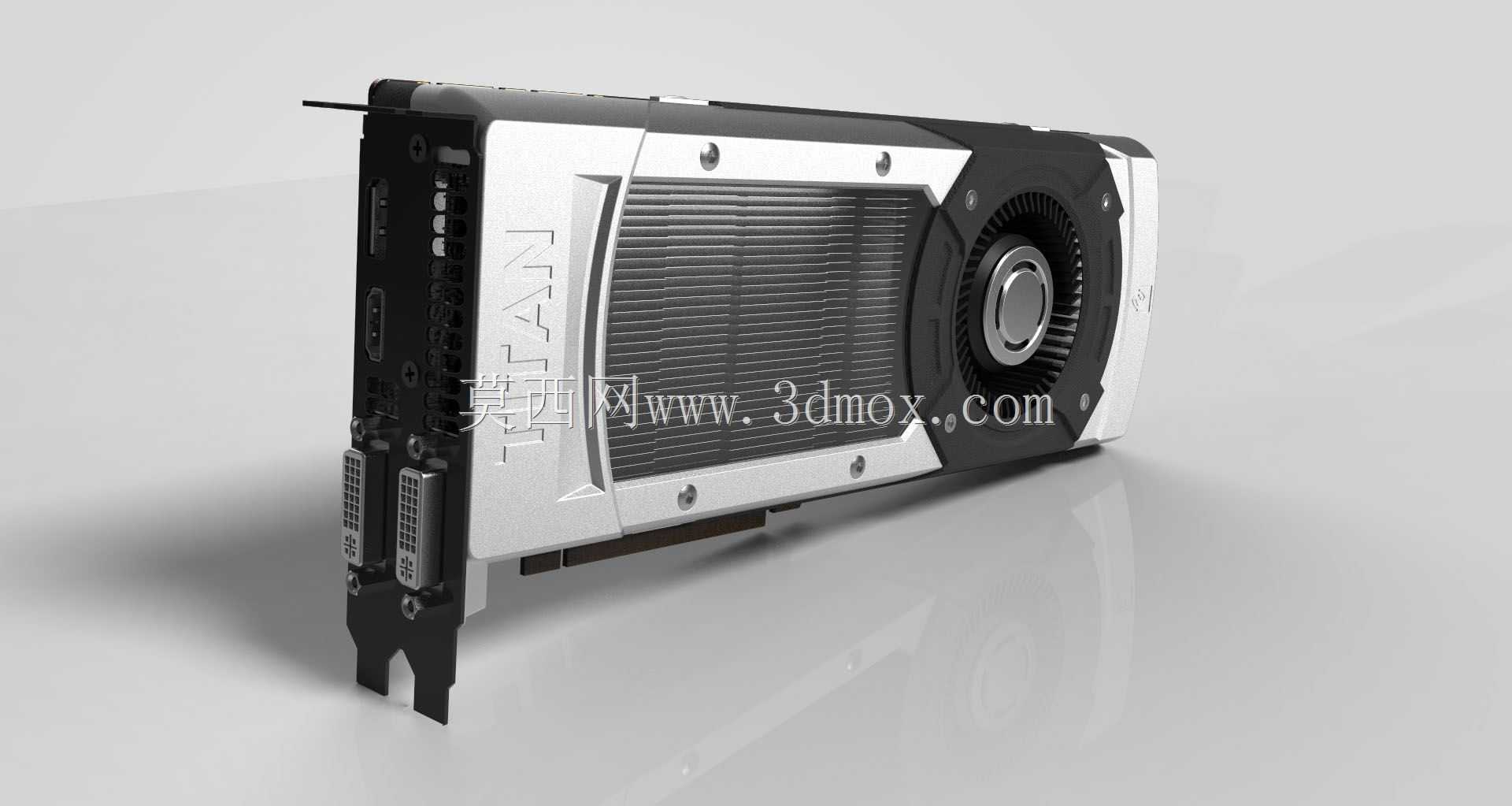 NVIDIA Geforce GTX Titan Solidworks模型