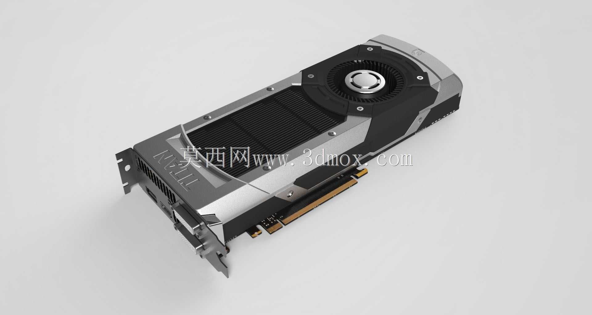 NVIDIA Geforce GTX Titan Solidworks模型
